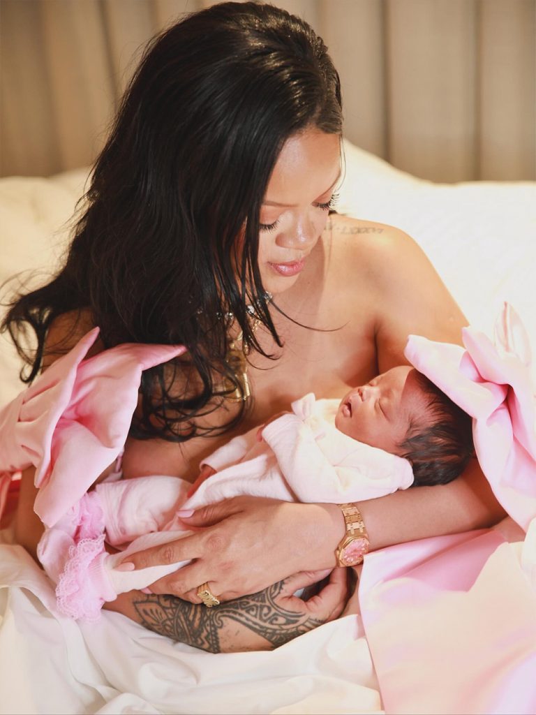 Rocki Irish Mayers Rihanna baby photoshoot, rihanna's daughter rocki is a cover star, rocki irish, rihanna rocki cover shoot, rihanna rocki magazine shoot,
