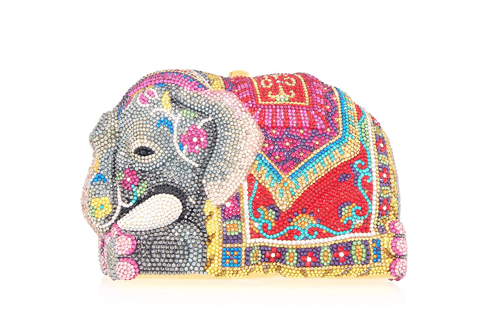 Elephant Majestic judith leiber, Judith Leiber India retail expansion, Judith Leiber luxury fashion India, 