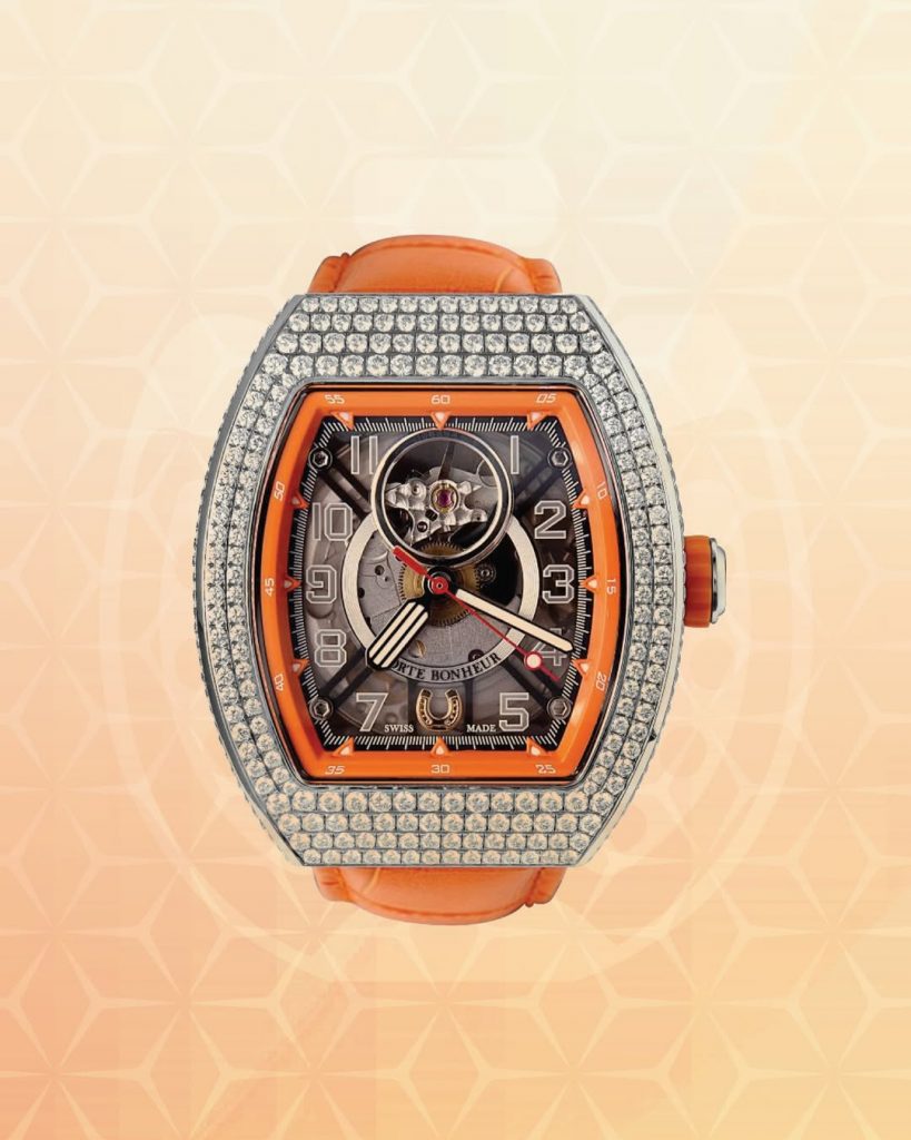 We use Swiss movements which are very precise, very durable and they are beautifully finished