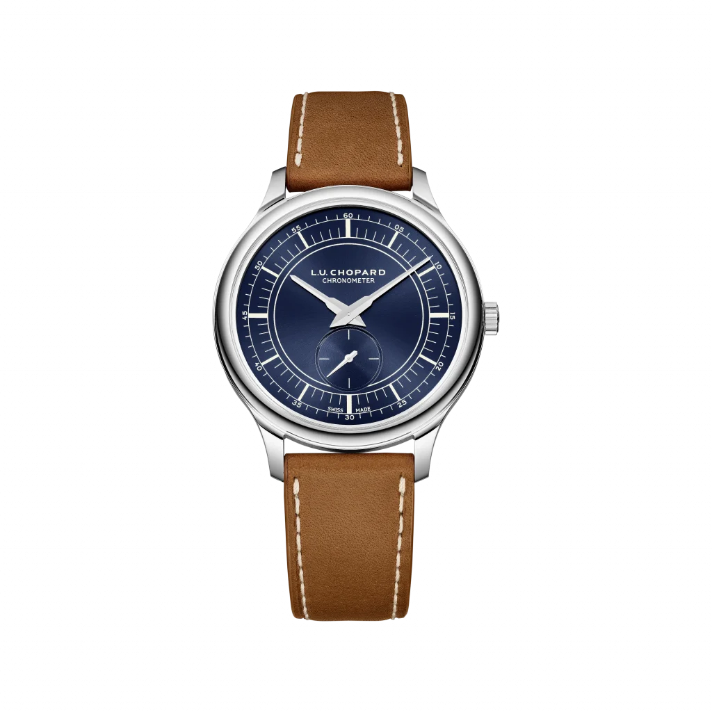 Chopard also turned up with the wonderfully named L.U.C XPS Prussian Blue