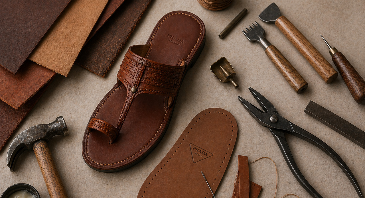 Prada Makes Amends With “Made In India” Chappals After Kolhapuri Controversy