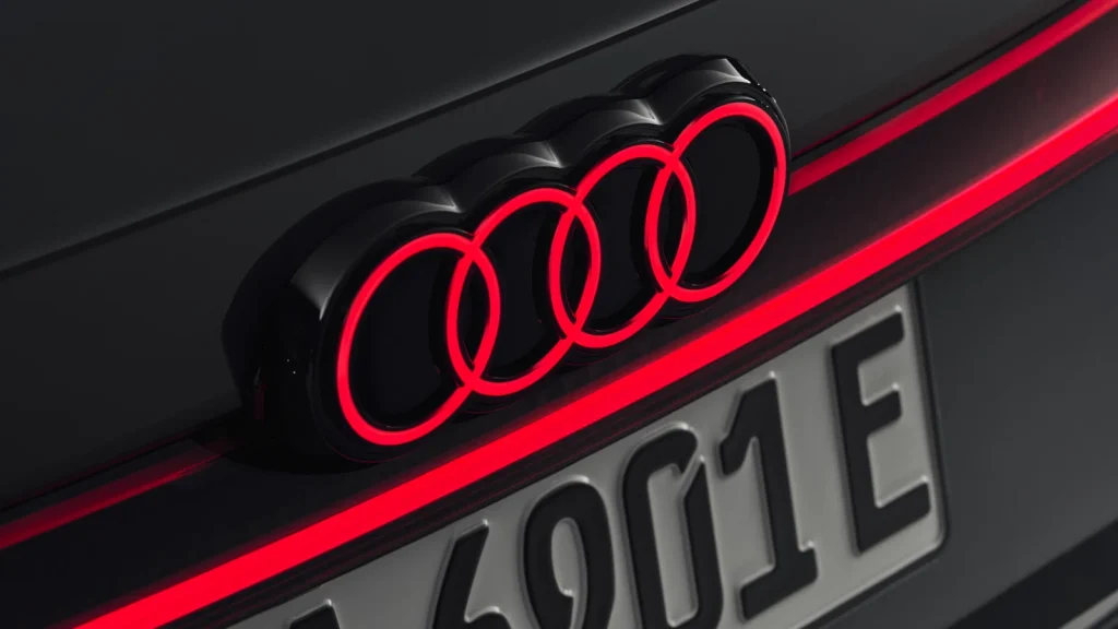 The four rings of Audi are perhaps the most elegant example of corporate