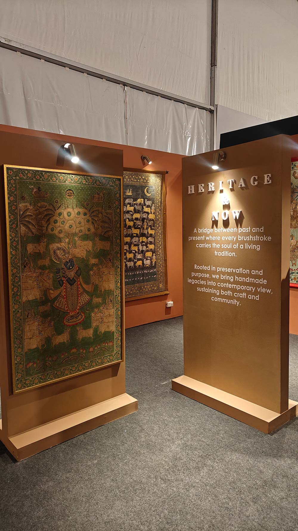 stunning wall scrolls of Pichwai art