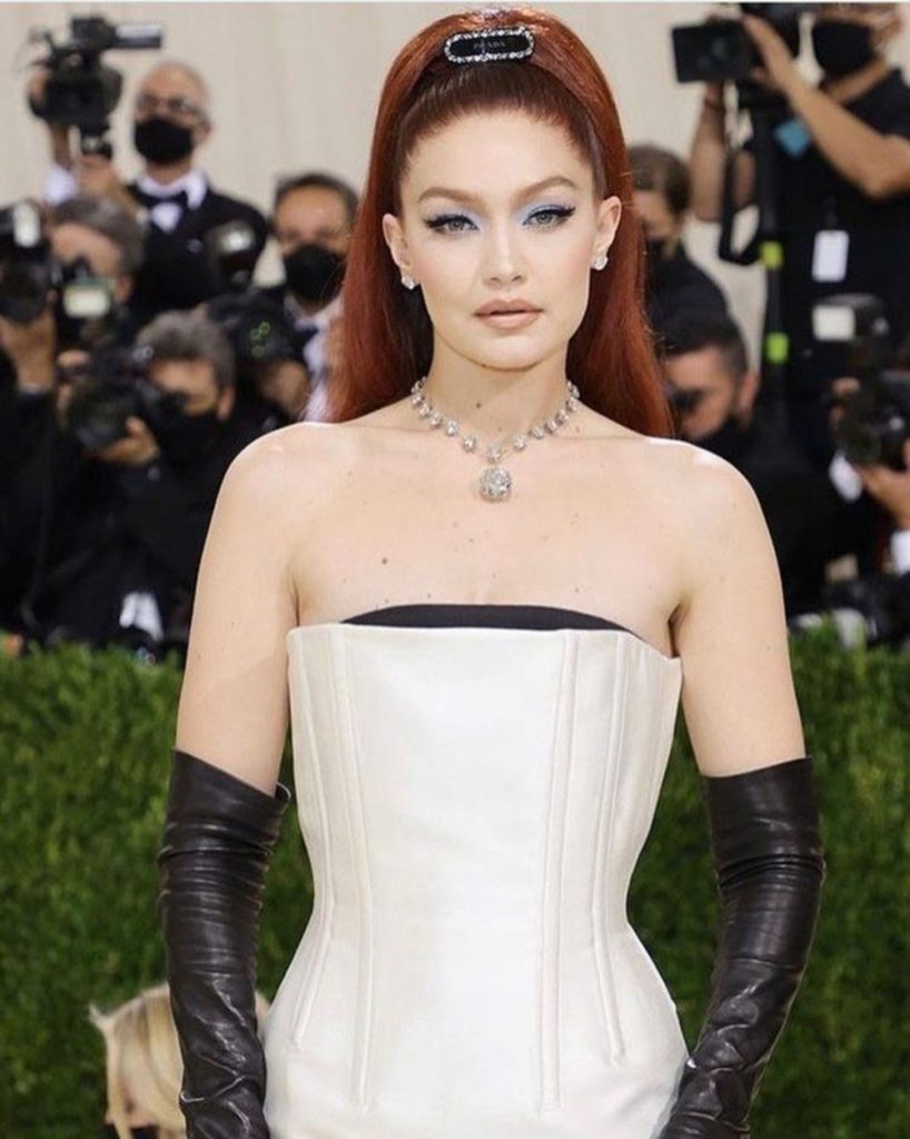 Gigi Hadid – Jacob & Co. Diamond Set (2021)