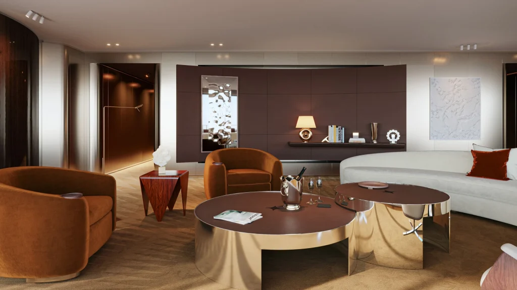 Now, because this is not just a floating hotel brochure, the engineering deserves respect