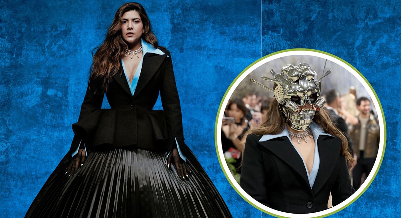 Met Gala 2026: Ananya Birla Wears Indian Utensils As Armour In Her Quirky Headgear Look