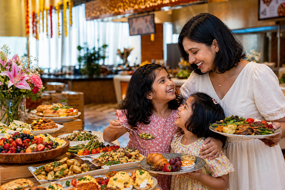 Feast at Sheraton Grand Bangalore Hotel at Brigade Gateway, best fine dining places in India Mother’s Day special menu, best curated dining experiences India Mother’s Day,