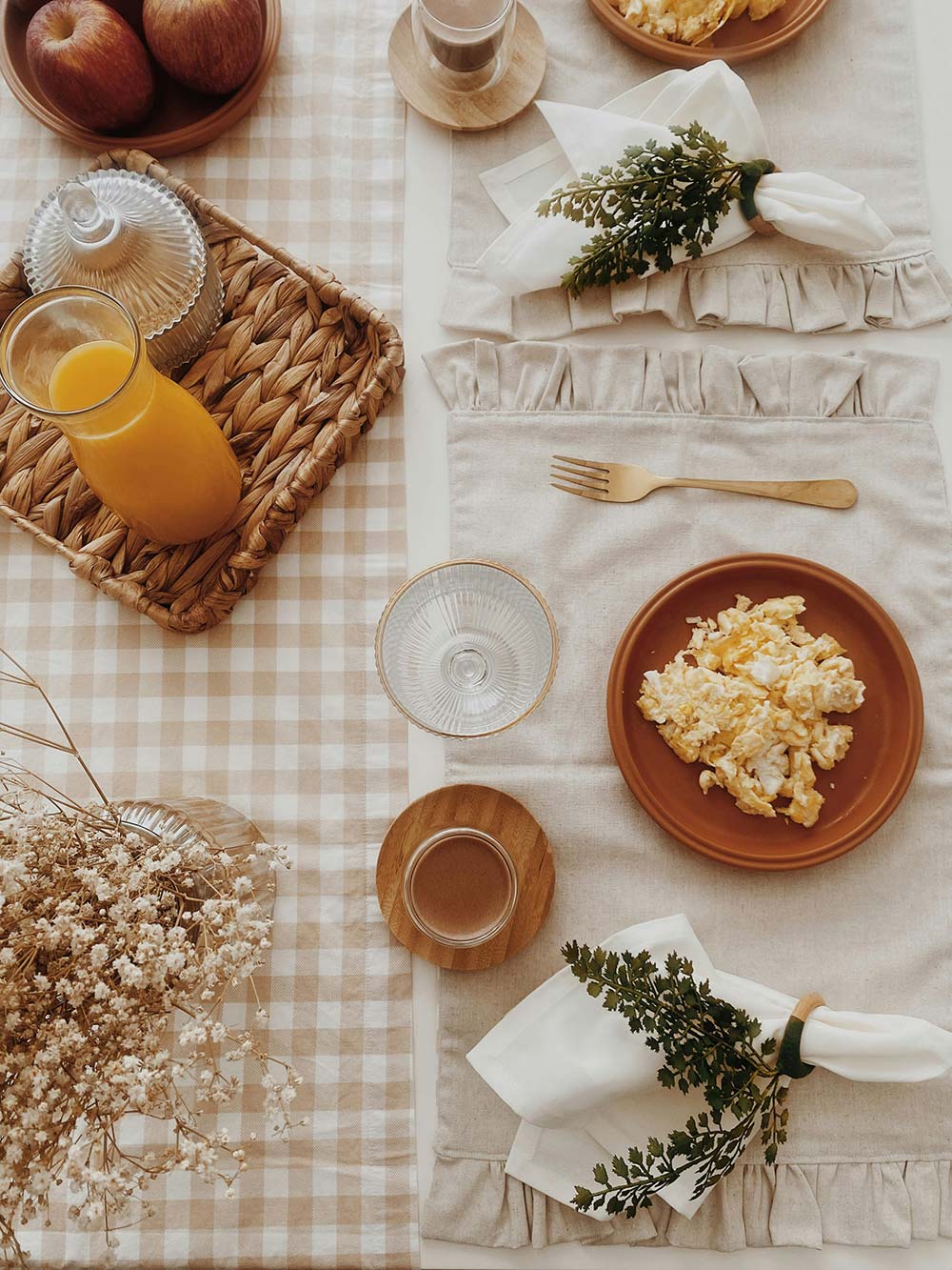 linen grows softer and more beautiful with repeated use and washing.