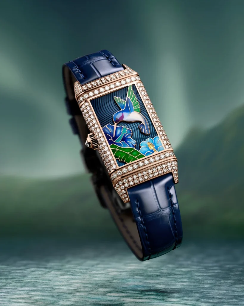 For Mother’s Day, the Jaeger-LeCoultre Reverso One ‘Hibiscus Syriacus’