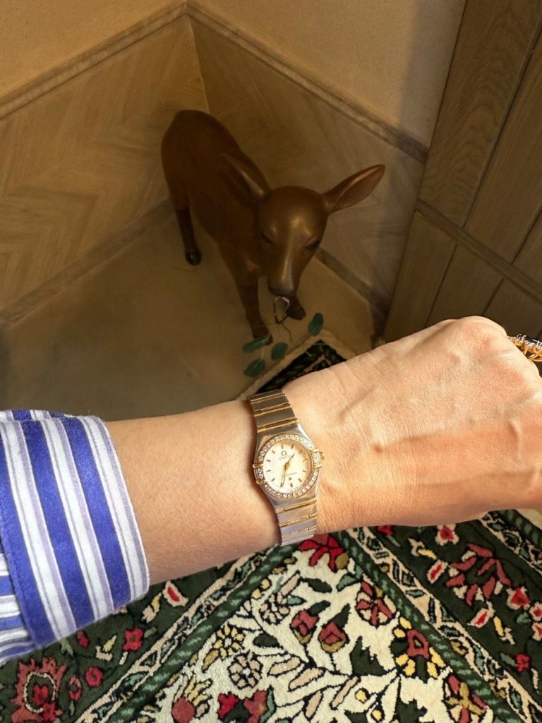 That particular watch is very close to me because it was my first serious watch. At that time