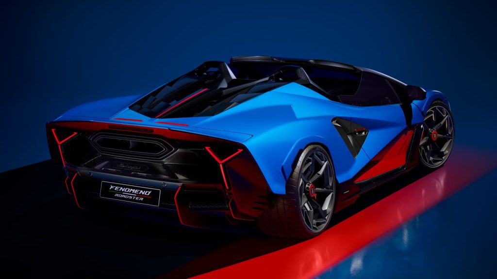 Only 15 units of the Fenomeno Roadster will be built, continuing Lamborghini’s