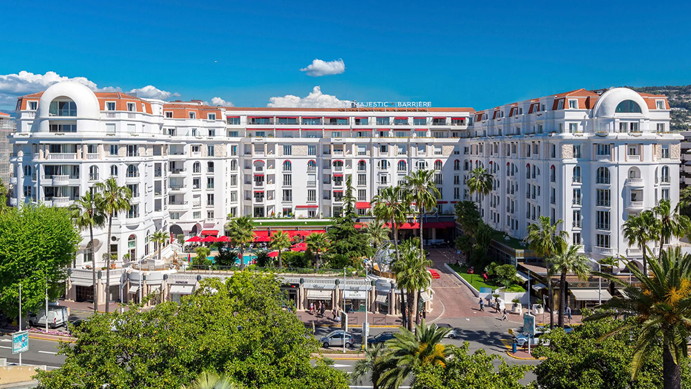 Hotel Barrière Le Majestic, best hotels for celebrity spotting during Cannes Film Festival,where Hollywood celebrities stay in Cannes France,