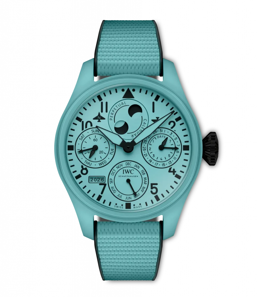 IWC took ceramic to a completely different dimension with the Big Pilot Perpetual Calendar Ceralume