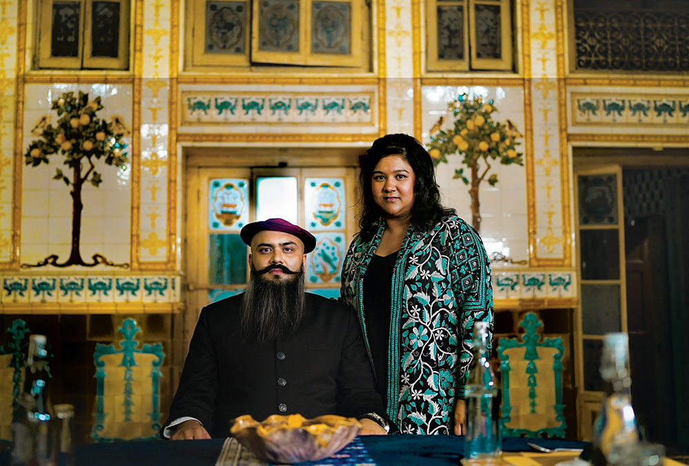 Darshan Dudhoria, CEO, Indian Silk House Agencies & his sister Lipika Dudhoria