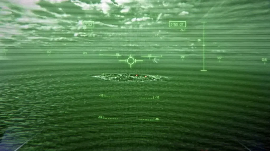 Traditional fighter jets use a Head-Up Display, a transparent glass screen