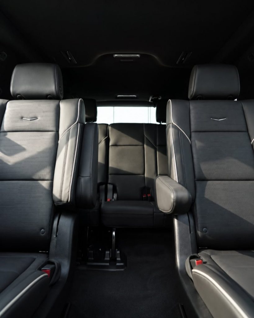 If the black Cadillac Escalade-V looks intimidating from the outside,