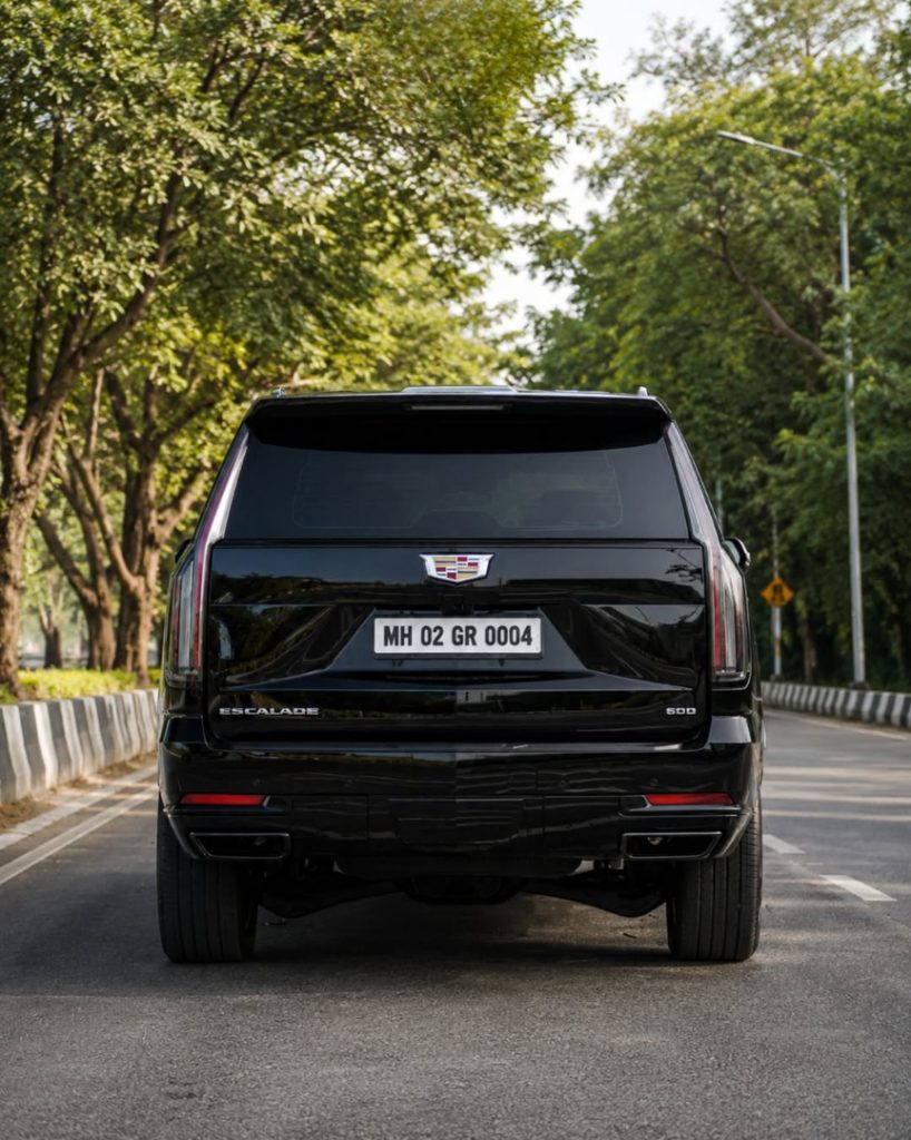 If the black Cadillac Escalade-V looks intimidating from the outside,
