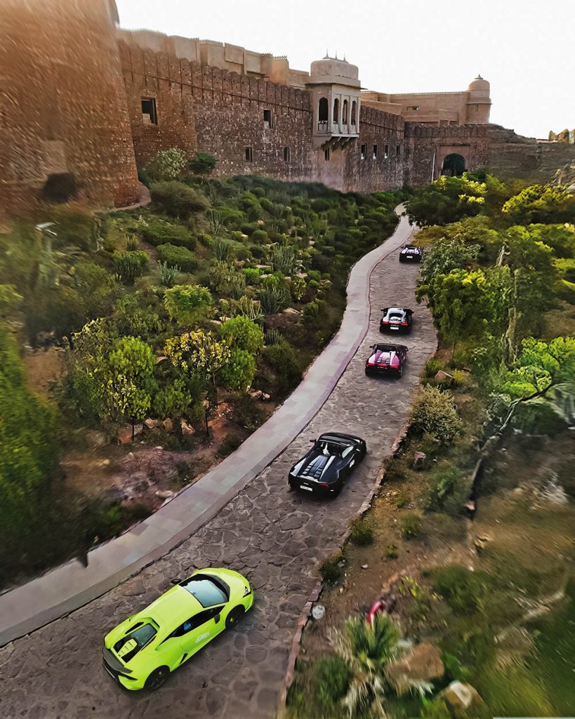 Lamborghini Giro North India drive took auto enthusiasts across iconic landscapes and heritage