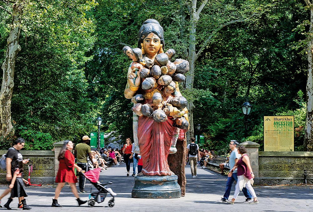 Bharti Kher, Ancestor, 2022 — KNMA New Delhi. Image: Nicholas Knight