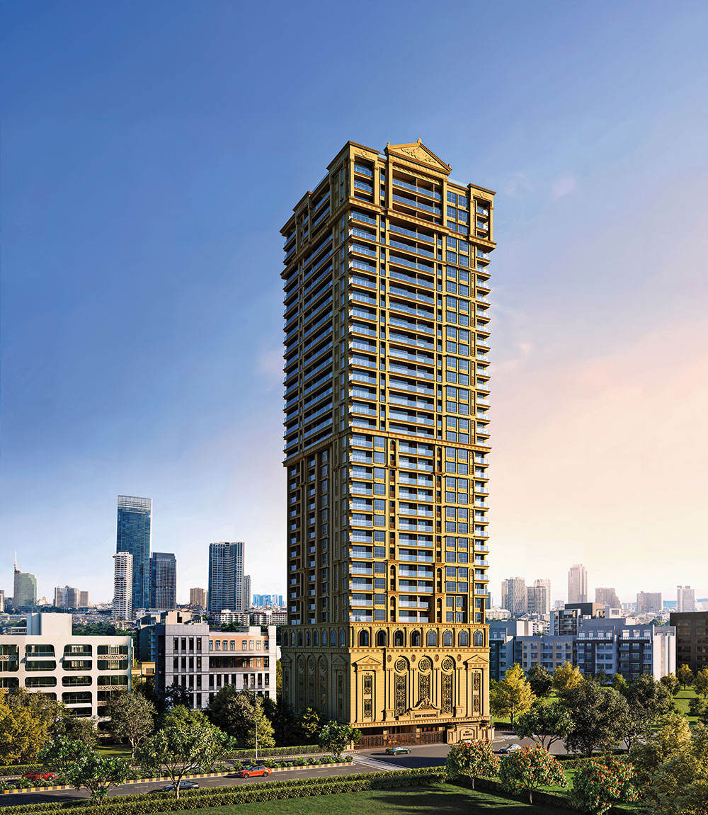 Elevation Shot of Hiranandani Bay Heights at Bandra Bay