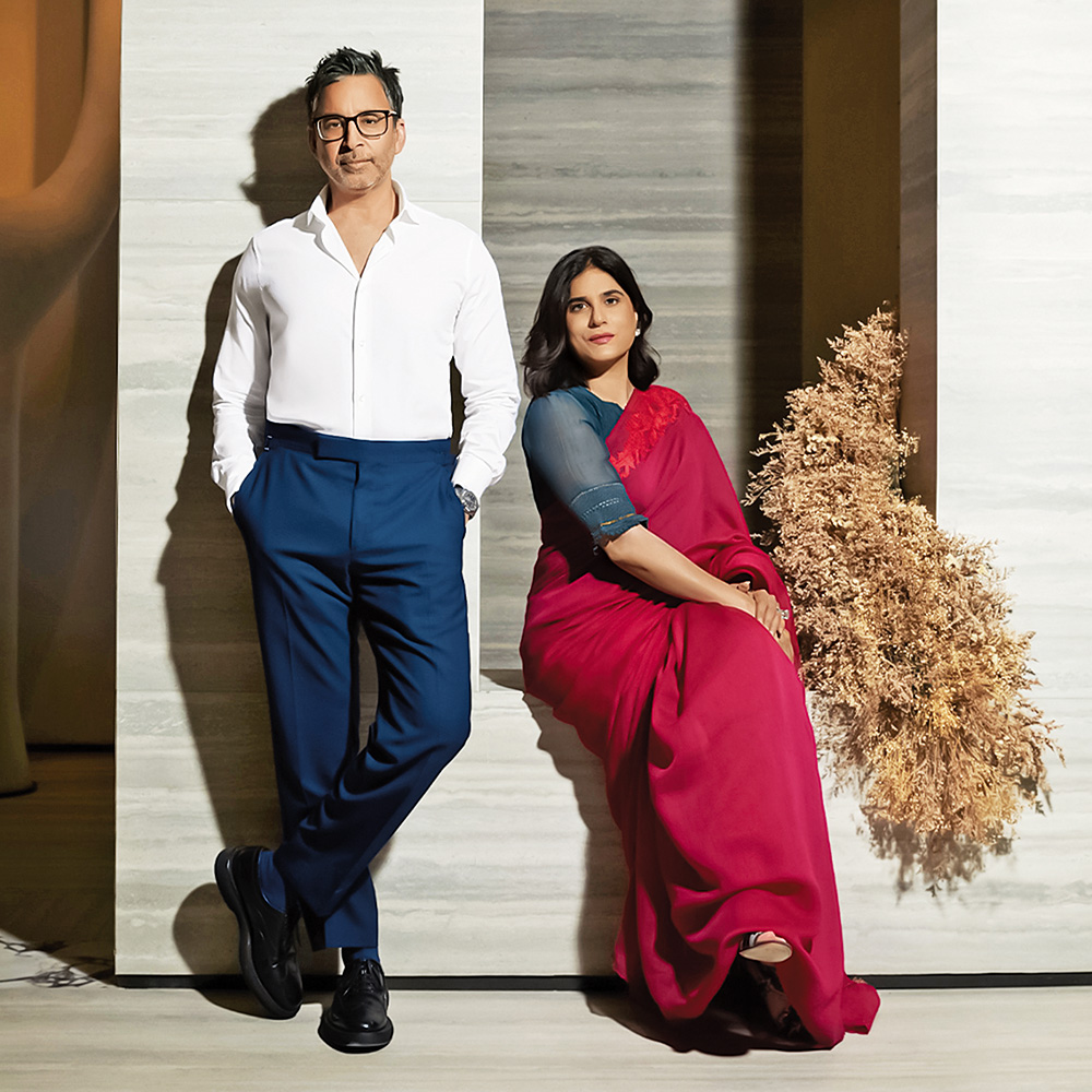 Hardesh and Monica Chawla, founders Essentia Environments