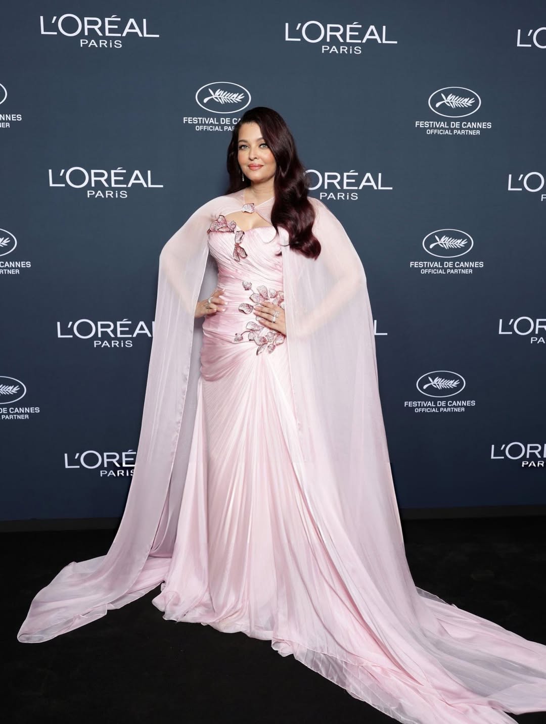 Aishwarya at cannes, aishwarya pink gown at cannes, aishwarya middle parting cannes, aishwarya mohit rai, aishwarya sophie couture, aishwarya rai bachchan at cannes 2026, aishwarya rai bachchan at the cannes film festival 2026