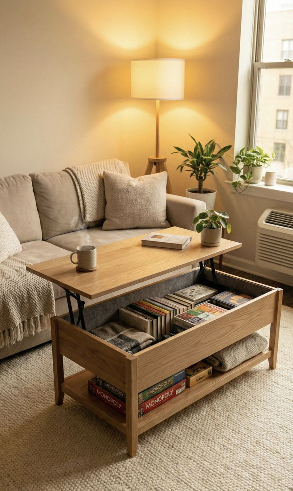 Multipurpose Coffee Table