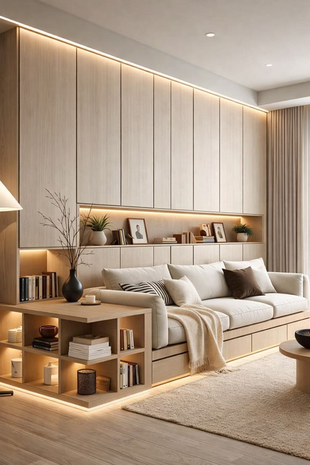 Sofa with Built-In Storage