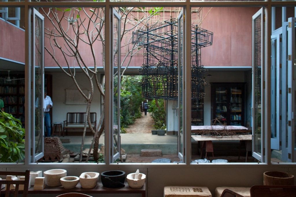 One of the most significant examples of Jain's architectural philosophy