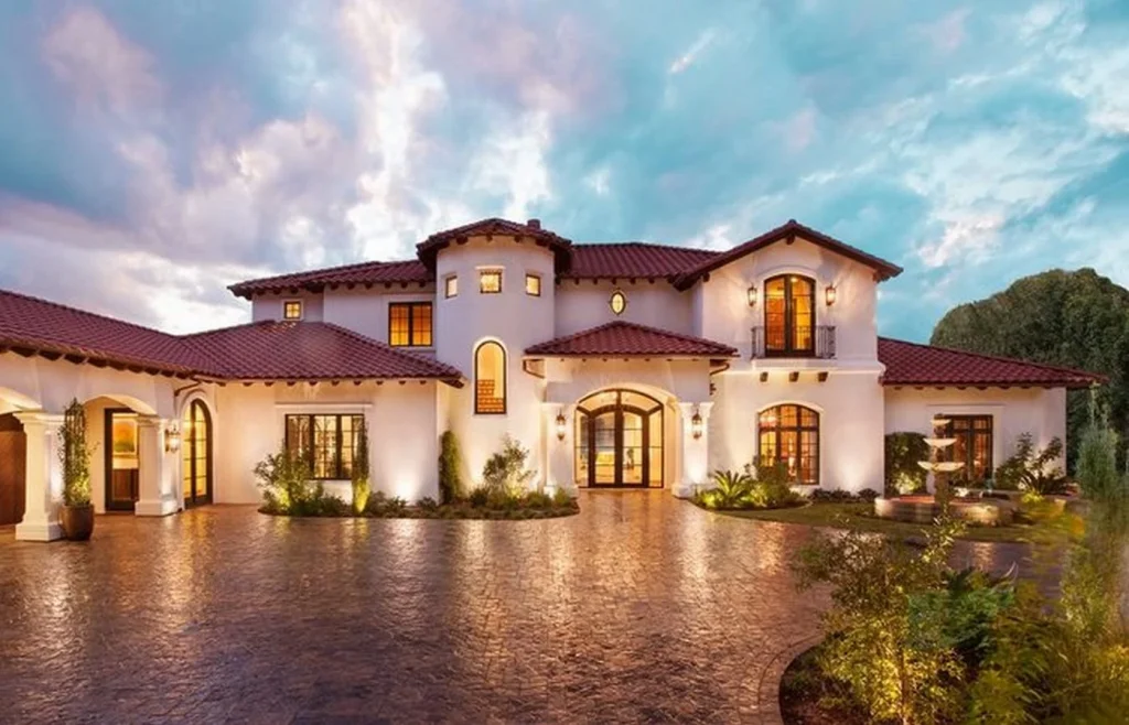 The Mediterranean villa understands something many modern homes forget