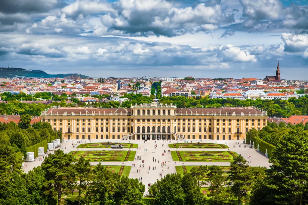 Imperial European palaces arrive with orchestral accompaniment