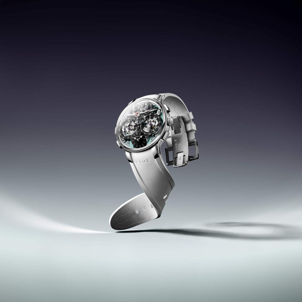 Most watches have one chronograph, but the MB&F LM Sequential Flyback