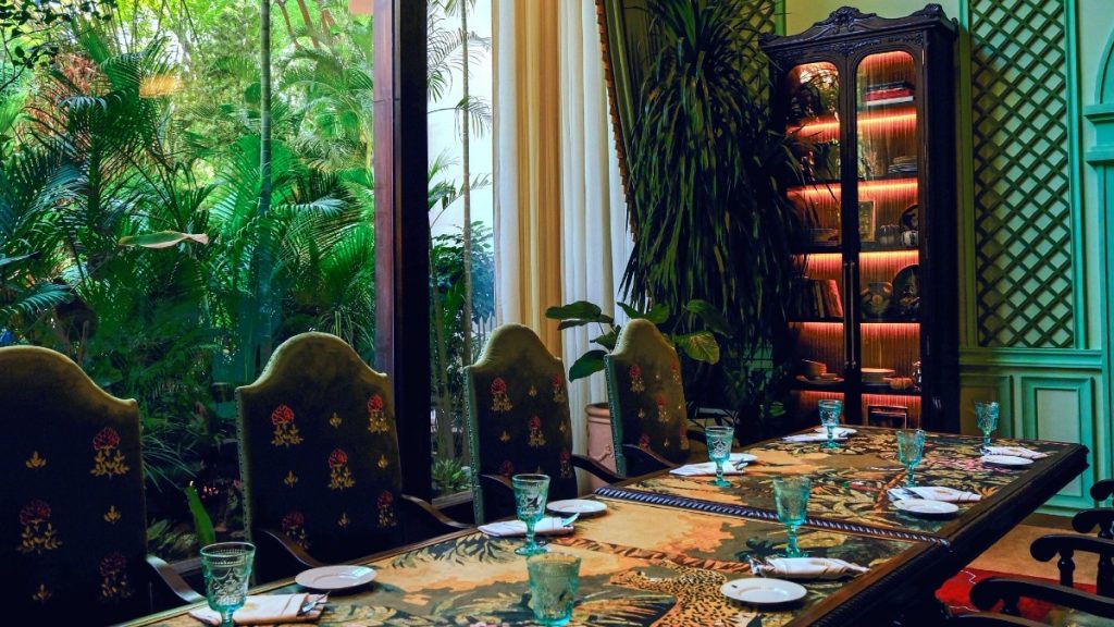 As impressive as the setting may be, the cuisine quickly establishes itself as the evening's true protagonist