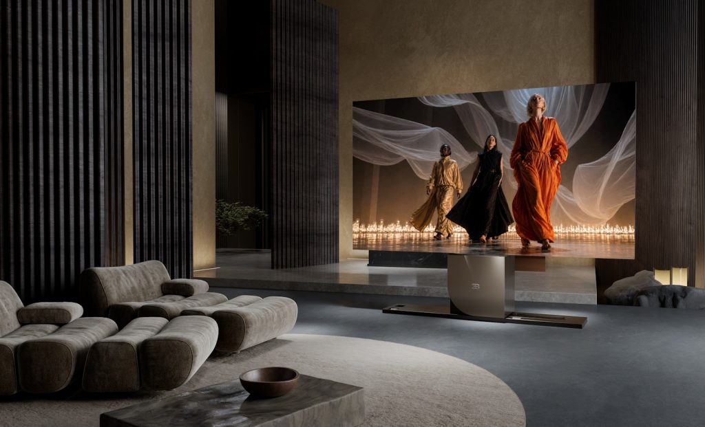 Then there is the audio system, developed in partnership with Wisdom Audio
