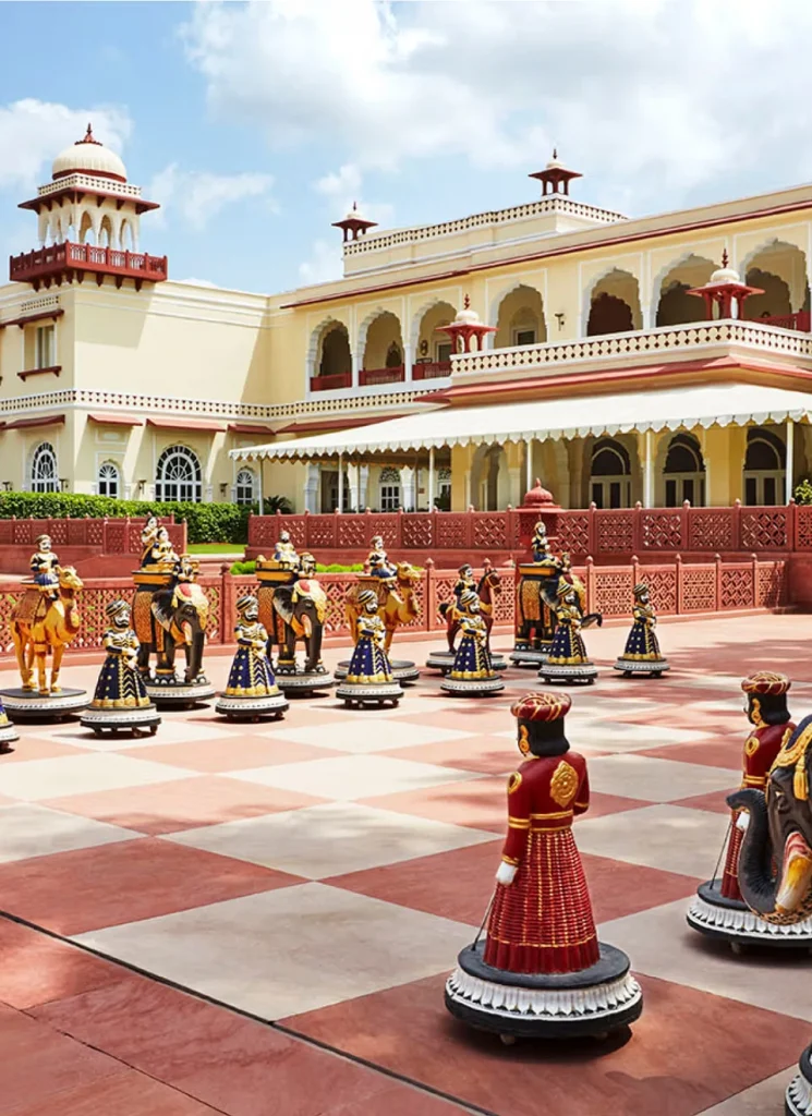Nestled within 18 acres of Mughal gardens, Jai Mahal Palace offers a more intimate interpretation of royal luxury