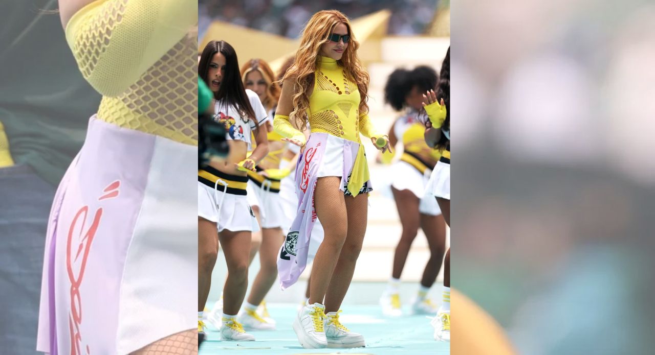 Shakira Makes Waves at the 2026 World Cup With Designer Fashion and Chunky R13 Sneakers