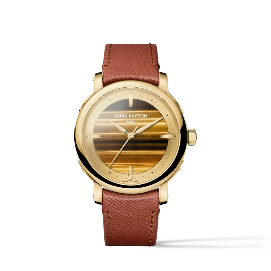 The Louis Vuitton Escale Automatic 40mm Tiger’s Eye represents a rare meeting point between
