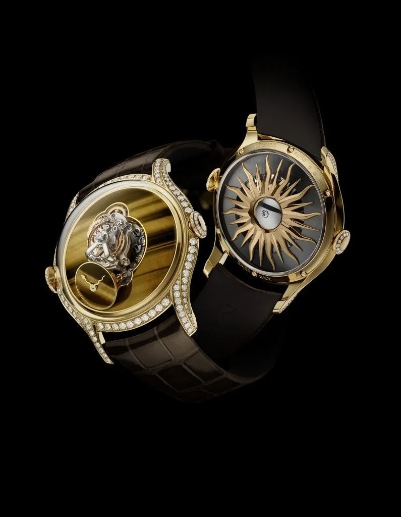 The timepiece represents one of the most expressive interpretations of the brand’s