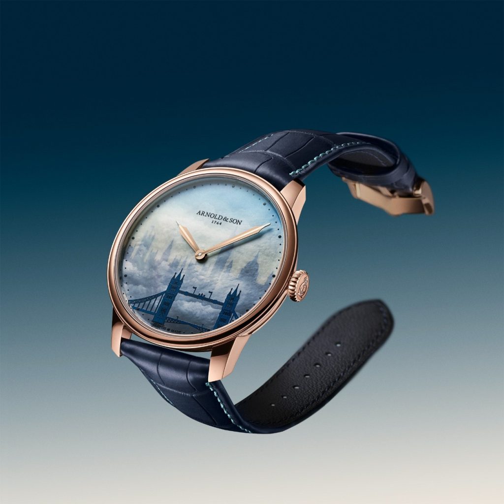 The Arnold & Son HM London Skyline features a refined 39.5mm