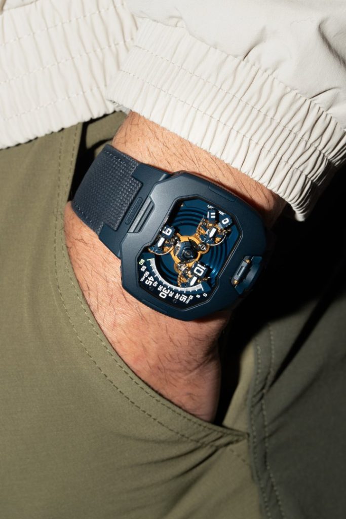 Limited to only 20 pieces, the URWERK UR-120 Blue Planet is more than the final version of a collection