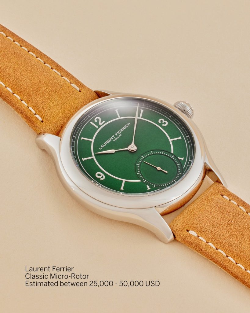 Likewise, the Laurent Ferrier Classic Micro-Rotor attracts collectors because it represents