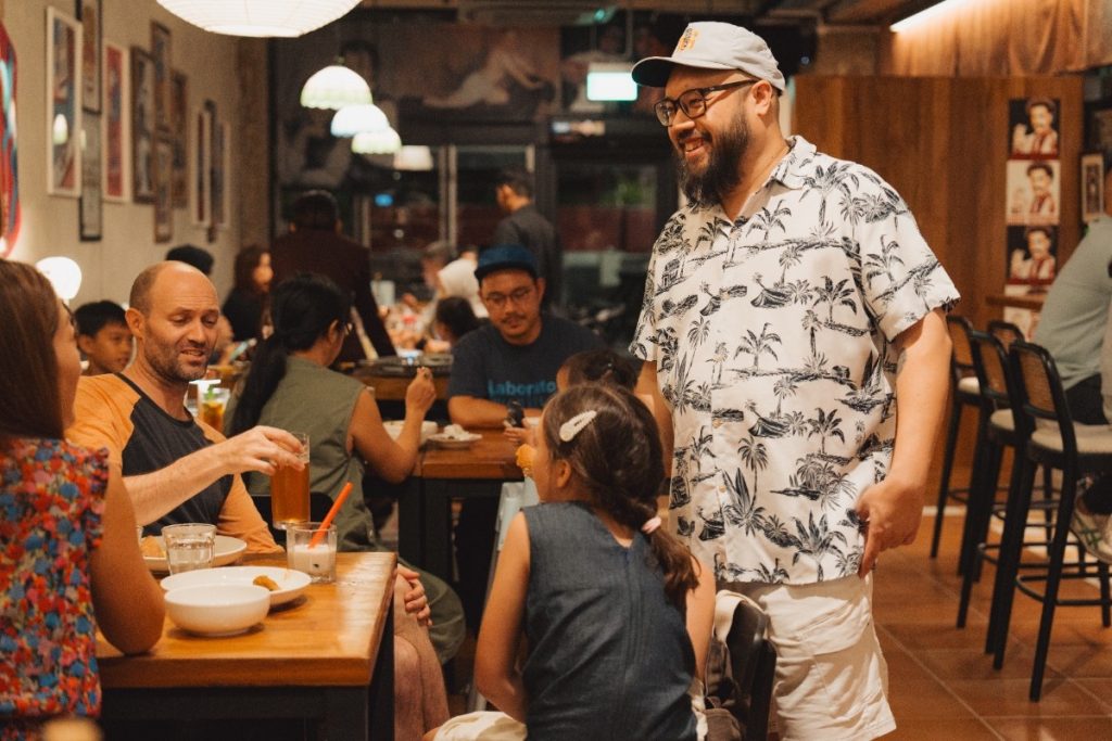 Let’s start with the vibe. Tucked away in the bustling enclave of New Bahru