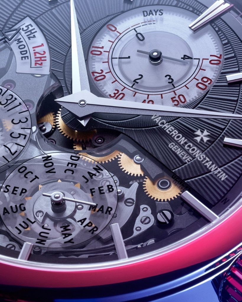 Even the perpetual calendar mechanism has been redesigned for efficiency
