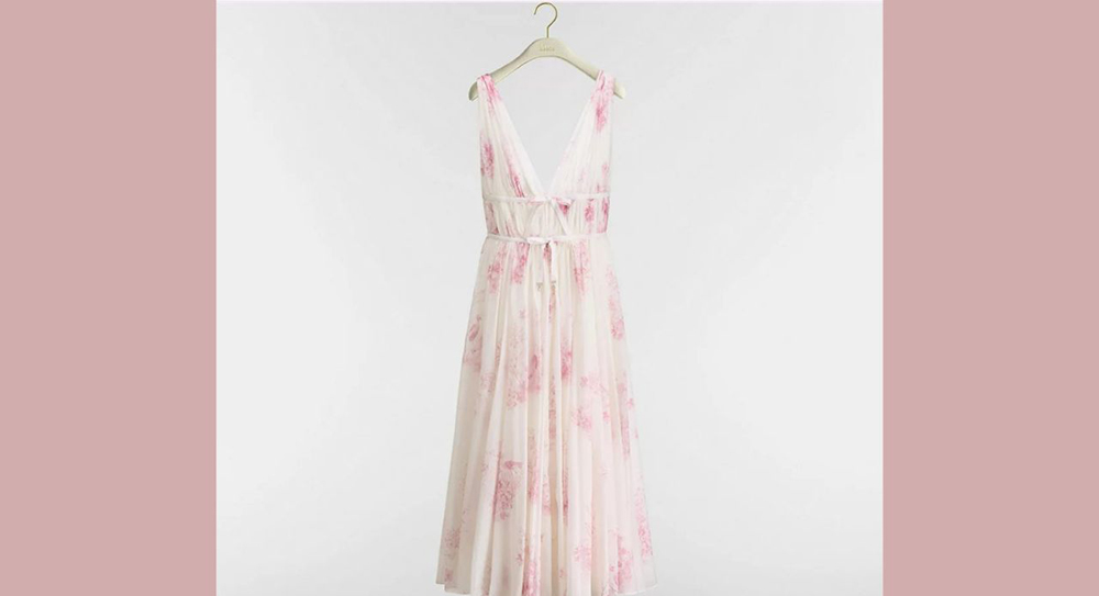 Dioriviera Mid-Length Flared Dress