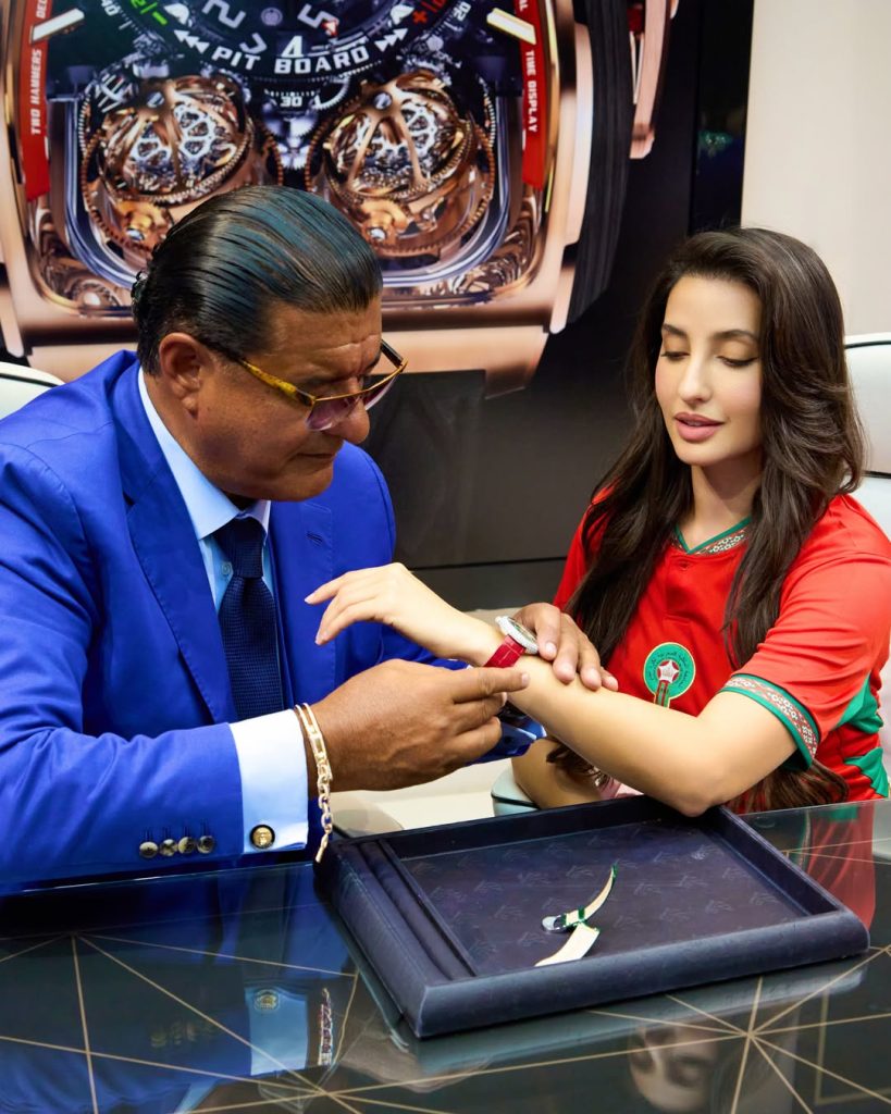 Now, that connection takes a new chapter forward as Nora Fatehi becomes the latest face of Jacob & Co.,