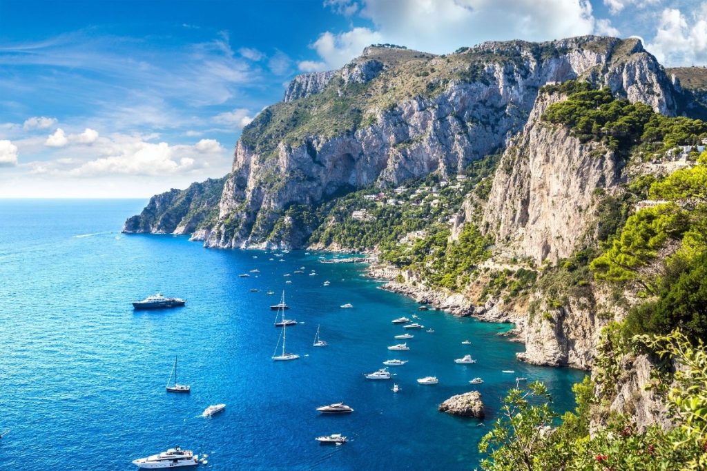 Libra would naturally gravitate towards Capri, where beauty is part of everyday life