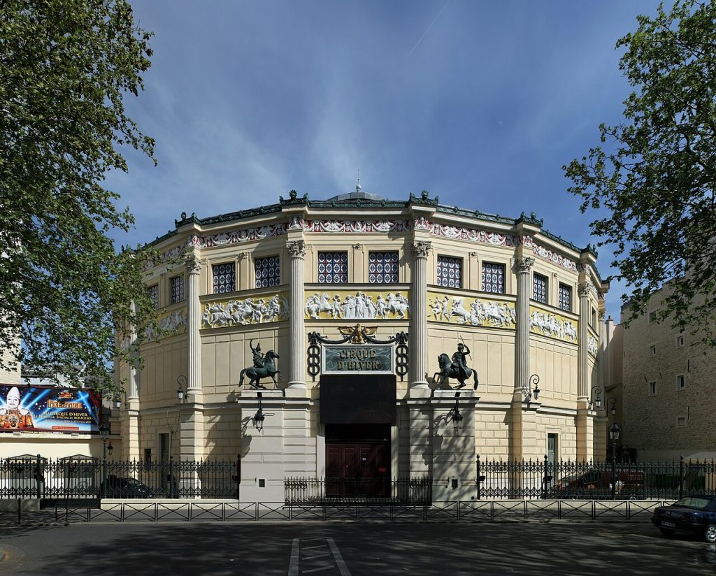 Built in the 19th century, Cirque d'Hiver Bouglione brings drama unlike any other venue