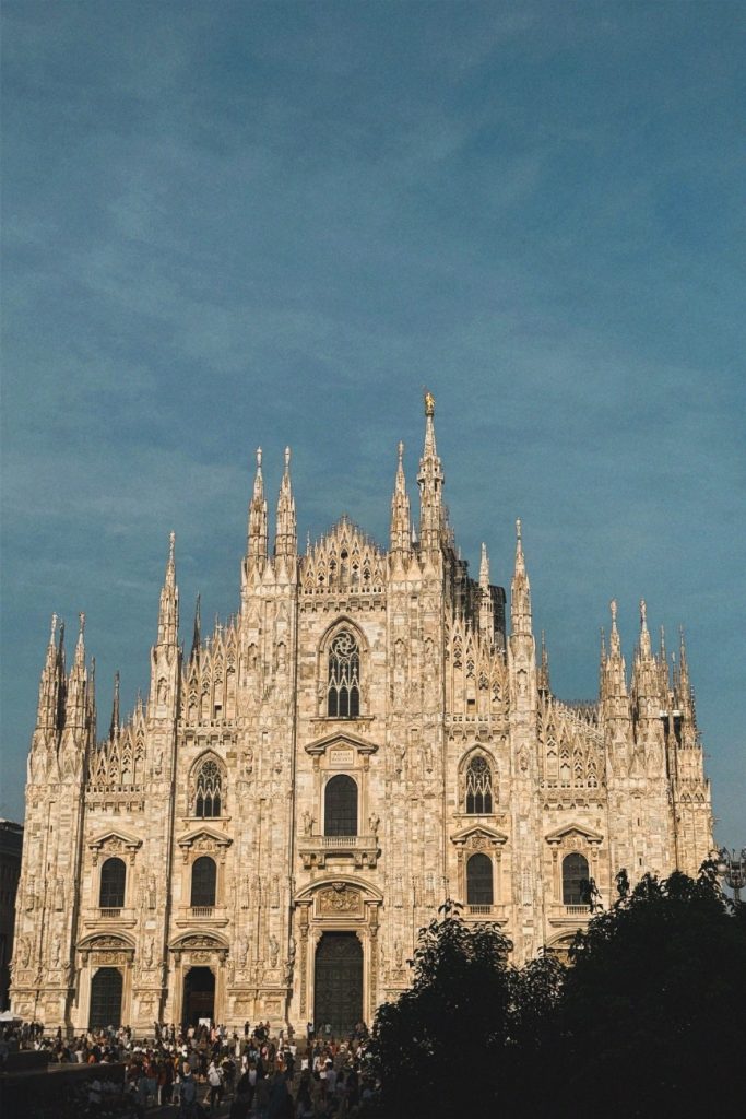The Milan Cathedral, known as the Duomo di Milano