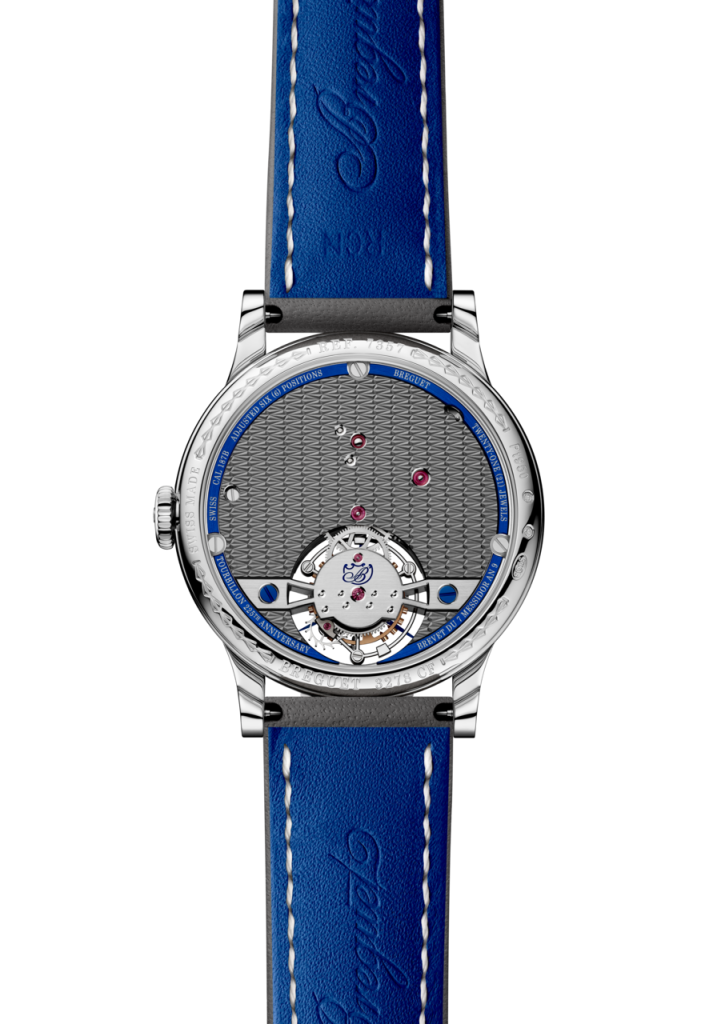Powering the Classique Tourbillon 7357 is the manually wound Calibre 187B,