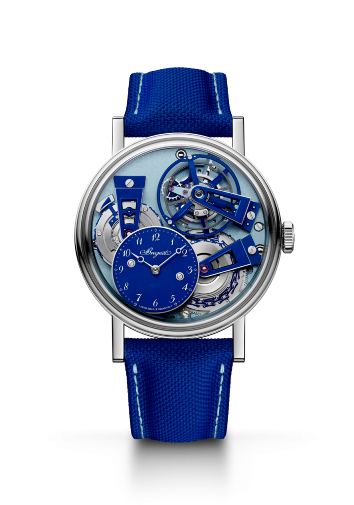 The timepiece brings together two of the greatest mechanical ideas in history